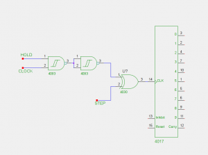 8 Step Sequencer Control - Step, Clock, and Hold