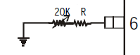PT2399 Pin 6 Potentiometer Resistor